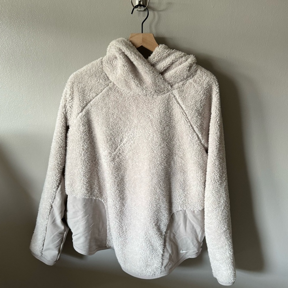 Nike Sherpa Pull Over Hoodie